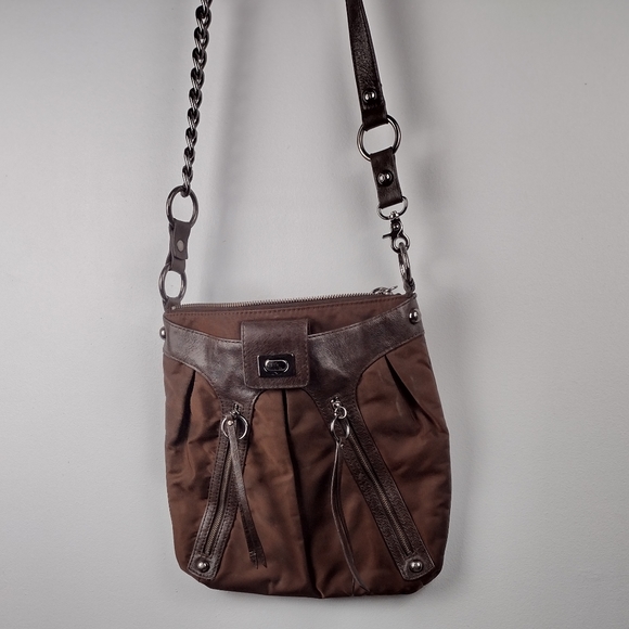 Donald J. Pliner Handbags - Donald J. Pliner Brown Crossbody Purse